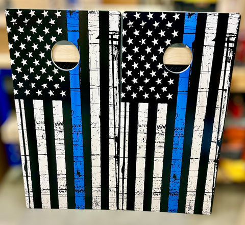 American Flag Direct Print Cornhole Boards