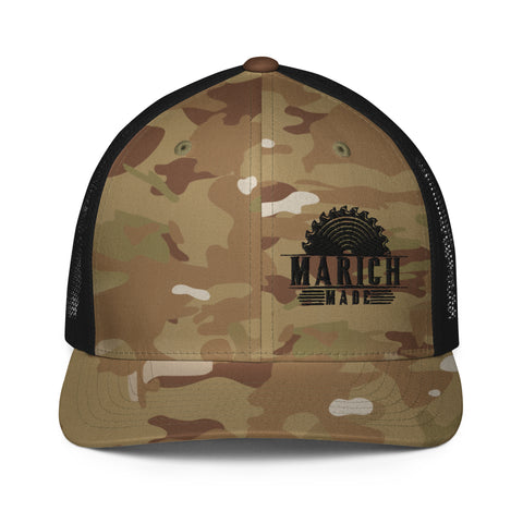 Closed-back trucker cap