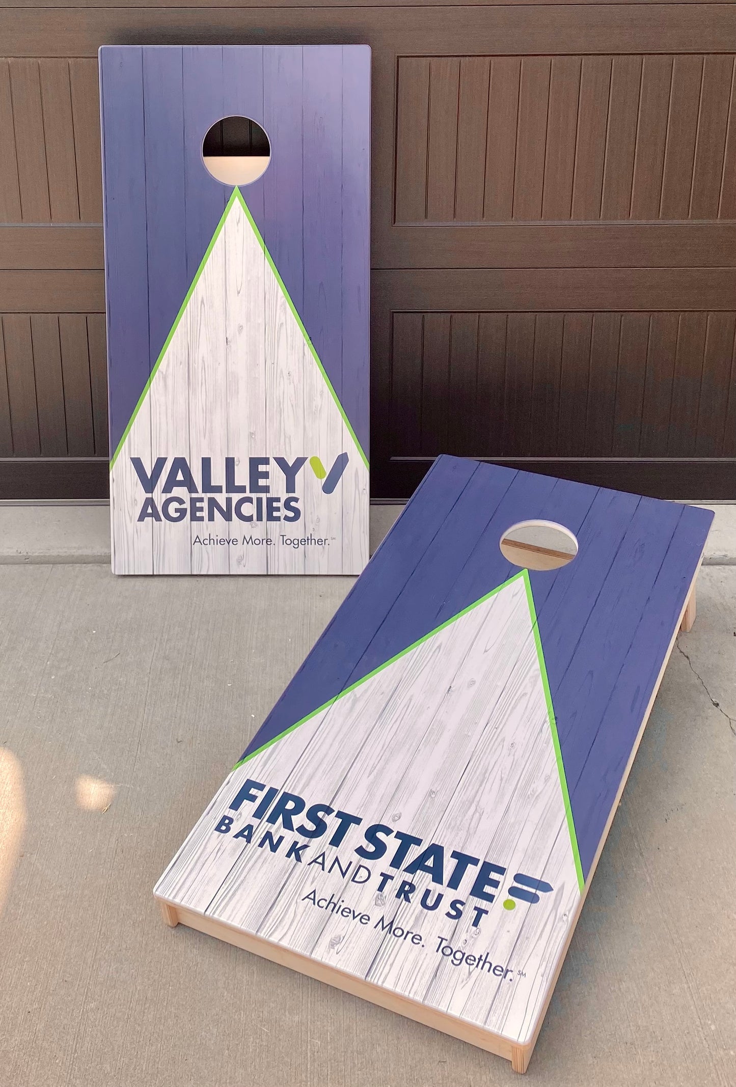 Custom Logo Direct UV Printed Cornhole Boards