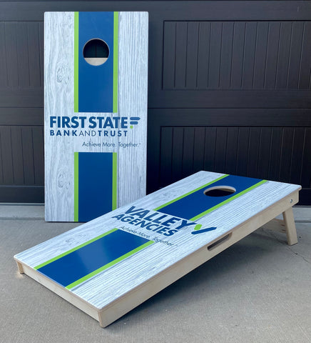 Custom Logo Direct UV Printed Cornhole Boards