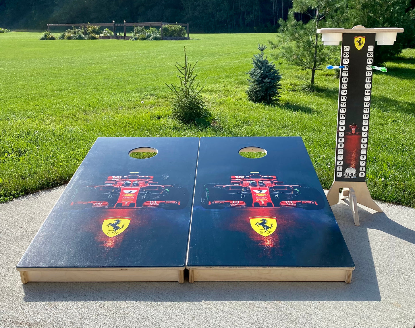 Custom Logo Direct UV Printed Cornhole Boards