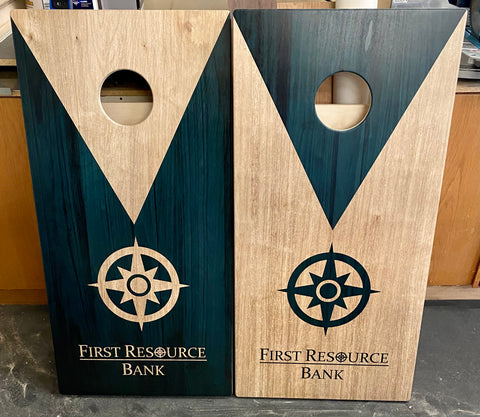 Custom Logo Direct UV Printed Cornhole Boards