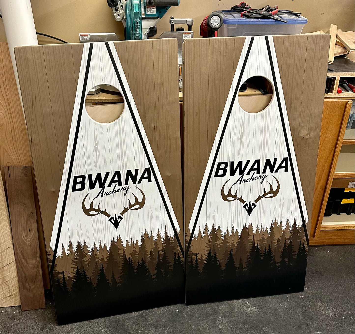 Custom Logo Direct UV Printed Cornhole Boards