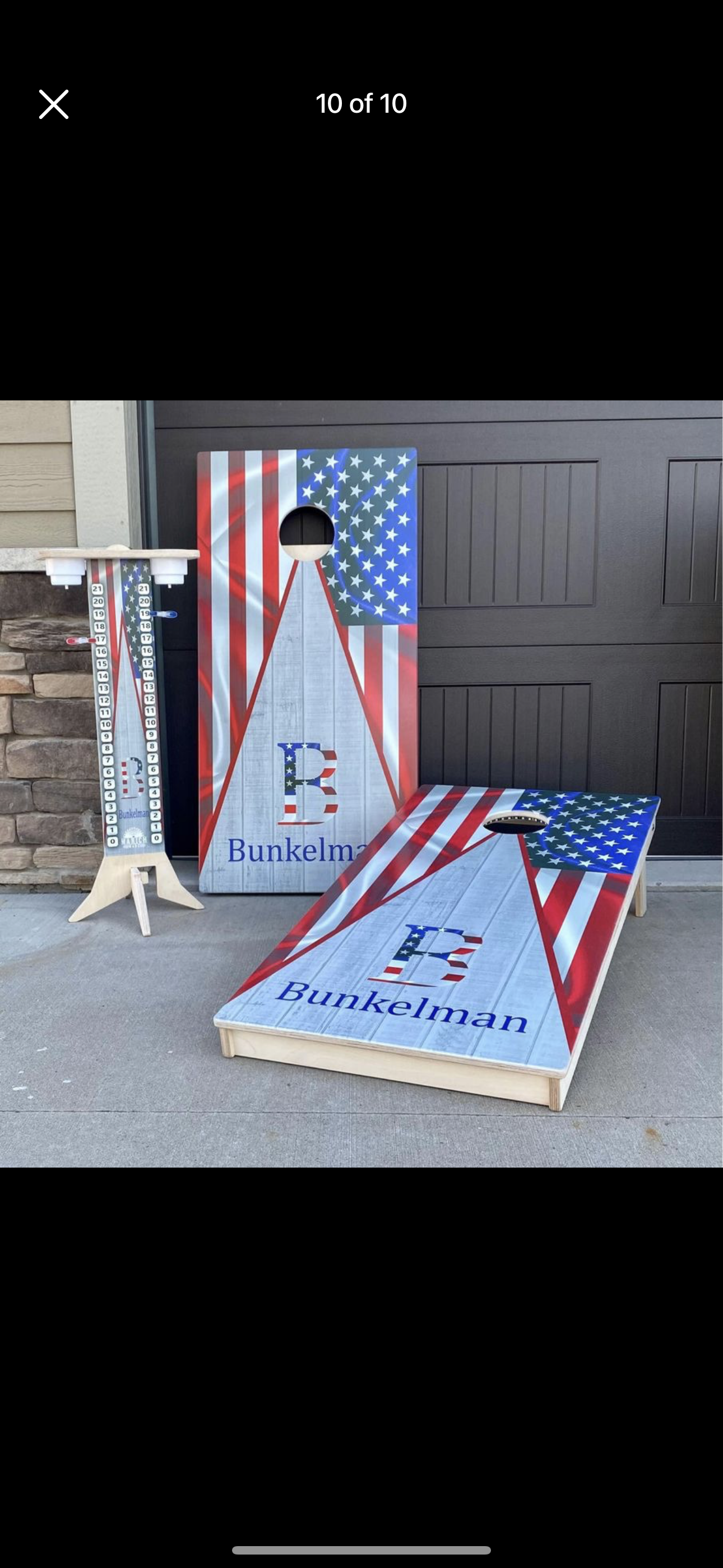 Custom Logo Direct UV Printed Cornhole Boards